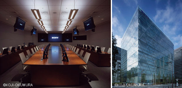 ソニー株式会社様 新本社会議室 | Totsu 株式会社 コーポレートサイト