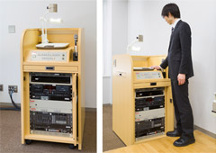 学校法人 日本大学 生物資源科学部様　書画カメラ・操作パネル・AV機器